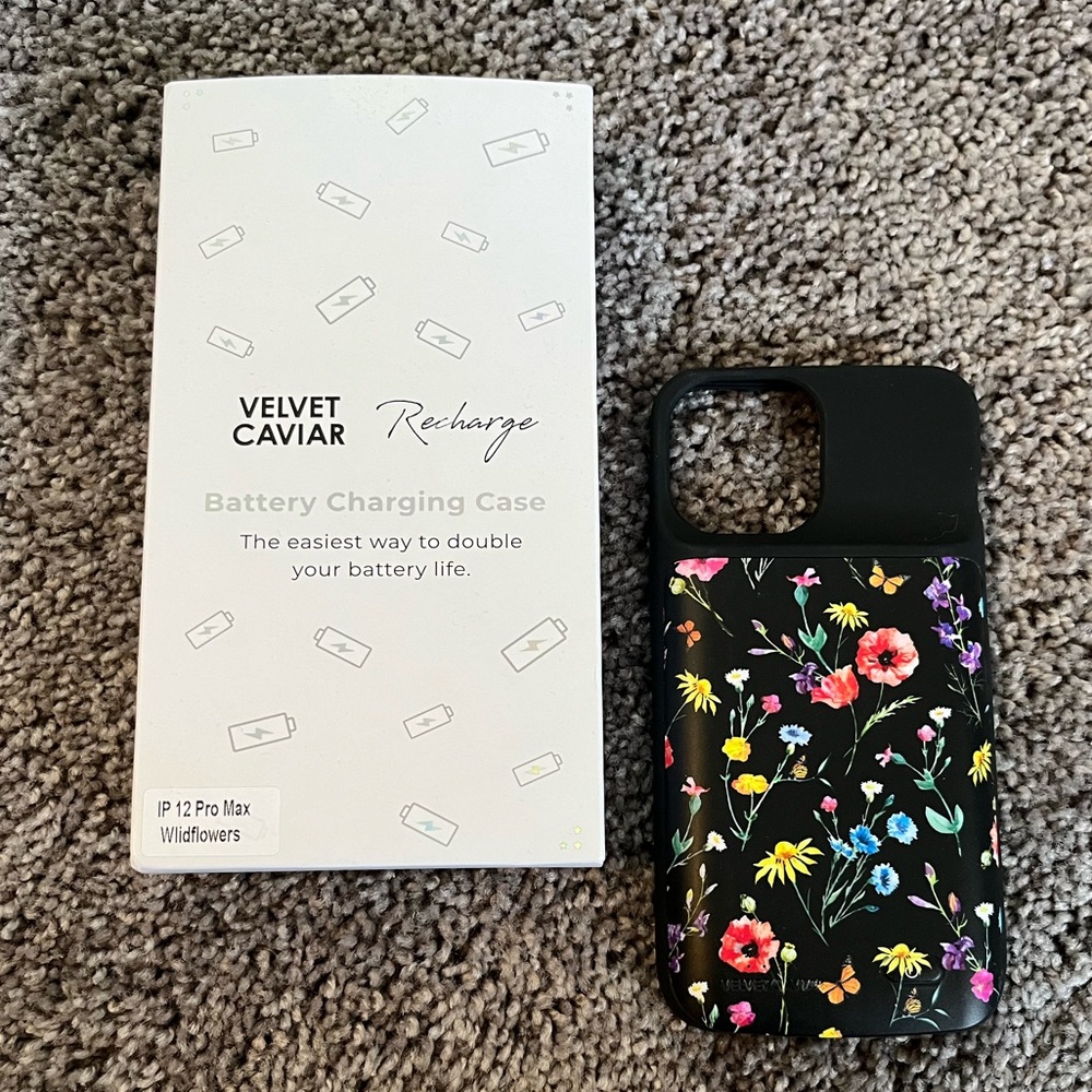 Velvet Caviar ReCharge case for iPhone 12 Pro Max